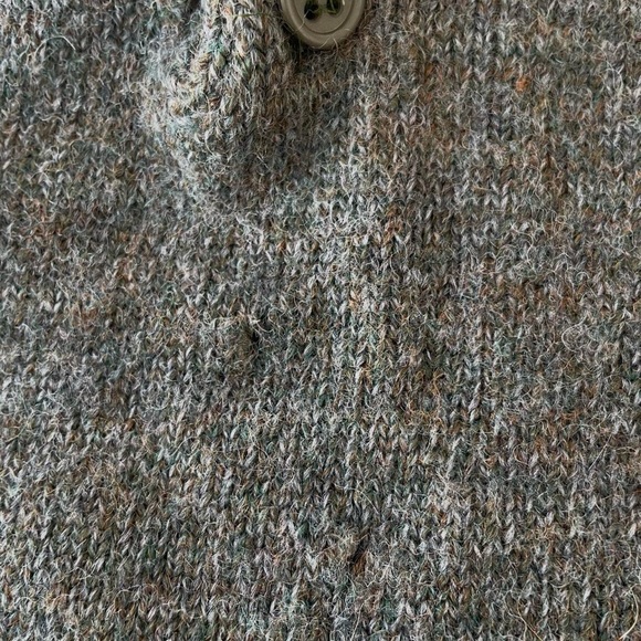L.L. Bean Charcoal Button-Up Sweater - Picture 8 of 8